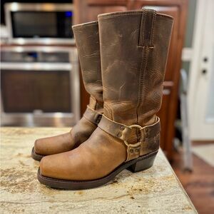 Frye Women’s Size 8M Brown Leather Cowboy Boots